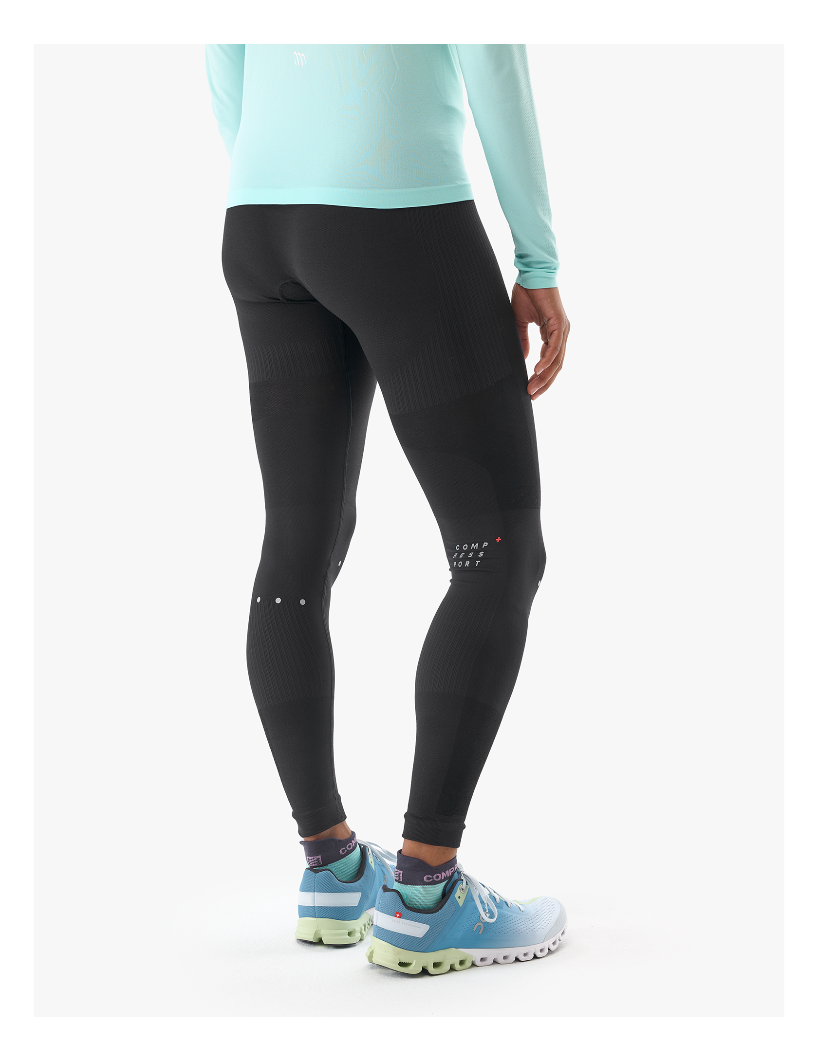 Winter Running Legging W Black Running legging for women Compressport